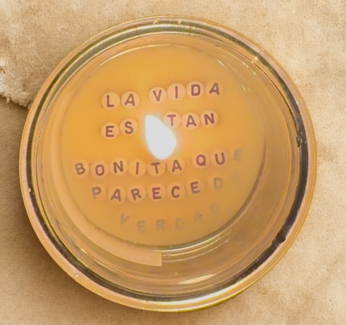 Velas Personalizadas (SEGUNDA UNIDAD AL 50%)